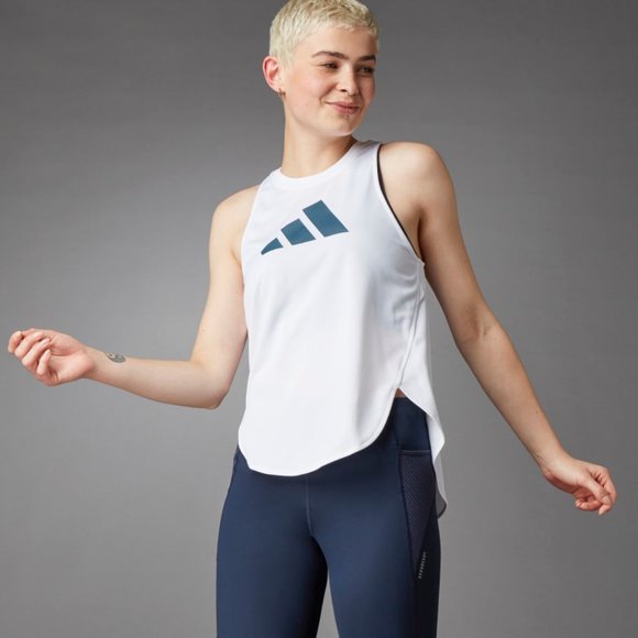 Adidas 3 Bar Logo Tank Top - Picture 1 of 11